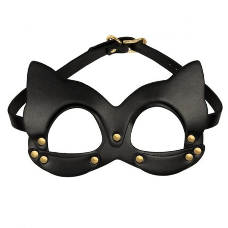 MASQUE CHAT NOIR ET DORE DE KINKY DIVA