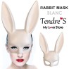 Lingerie MASQUE RABBIT MASK BLANC