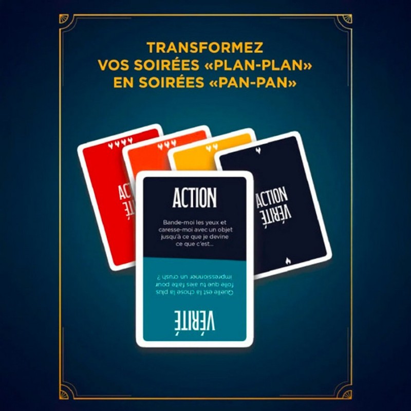 Jeux et Livres JEU CARTA SUTRA ACTION OU VERITE