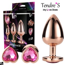 KIT COFFRET ROSE GOLD PLUG SET DREAMTOYS
