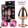 Plugs & Chapelets Anals KIT COFFRET ROSE GOLD PLUG SET DREAMTOYS