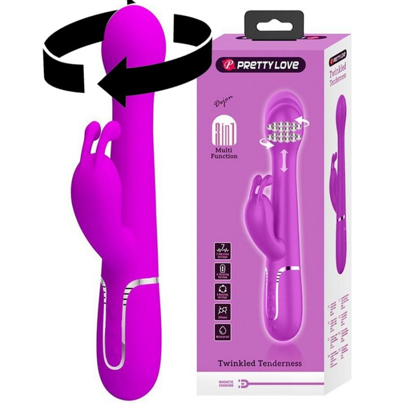 RABBIT DEJON VA ET VIENTS AVEC BILLES ROTATIVES DE PRETTY LOVE