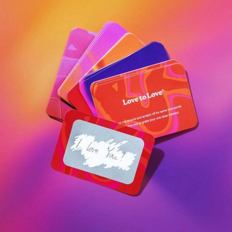 JEU DE CARTES GLIMMERS DE LOVE TO LOVE