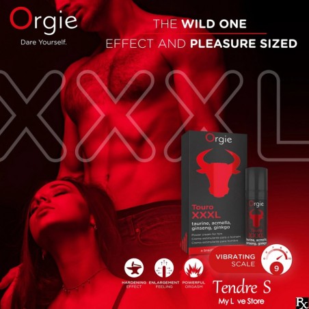 Aphrodisiaques CREME D ERECTION TOURO XXXL DE ORGIE