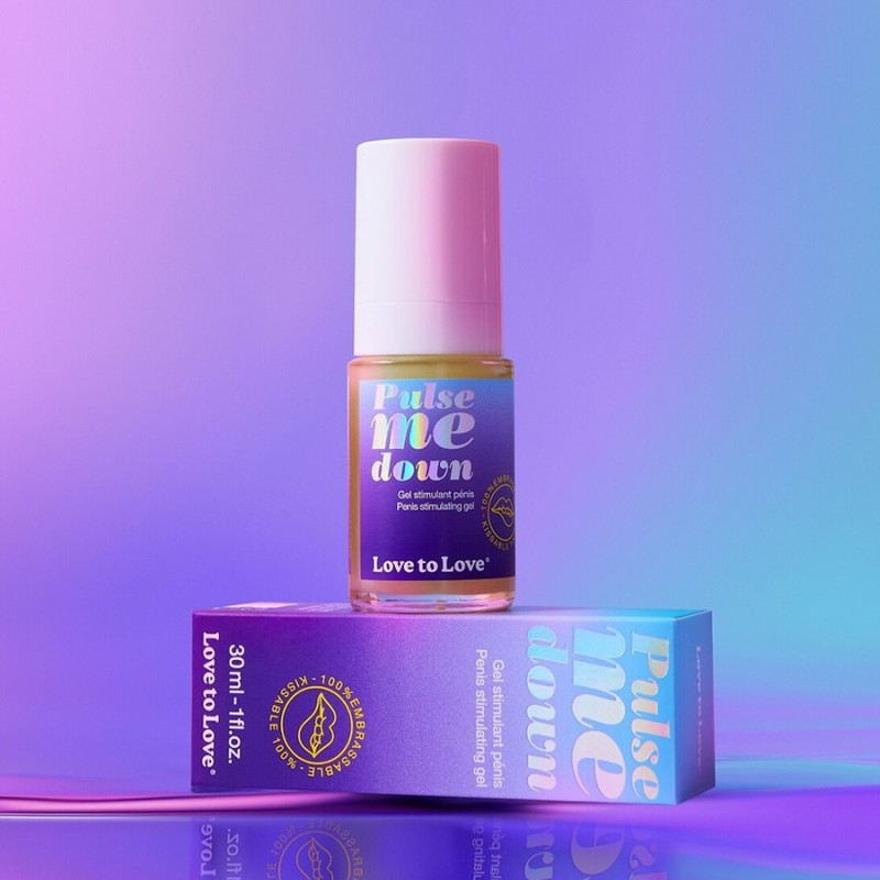 GEL STIMULANT HOMME PULSE ME DOWN DE LOVE TO LOVE