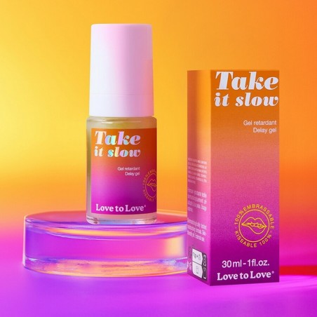 Aphrodisiaques GEL RETARDANT TAKE IT SLOW DE LOVE TO LOVE
