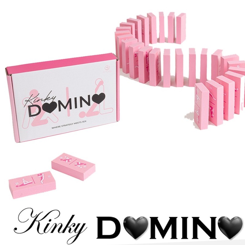 Jeux et Livres JEU DOMINO SEXY KINKY DOMINO DE SECRET PLAY