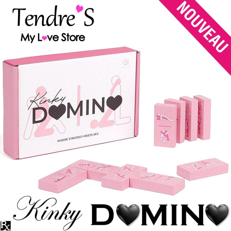 JEU DOMINO SEXY KINKY DOMINO DE SECRET PLAY