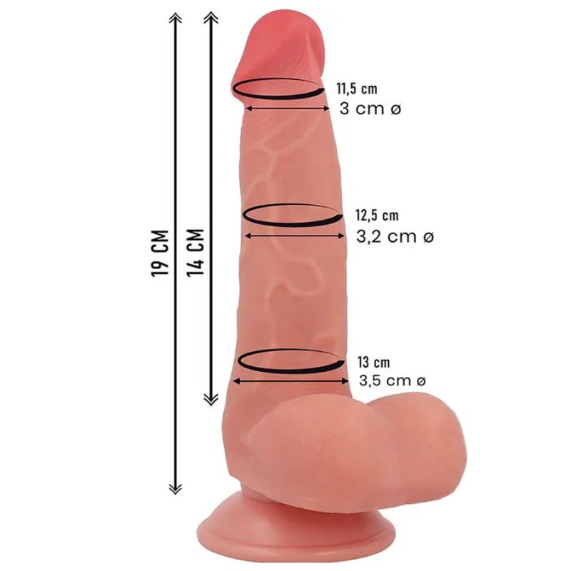 Love toys LOVE TOY VENTOUSE ROCK ARMY FOX CLAIR 19 CM