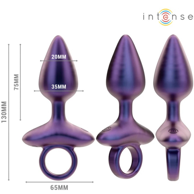 Plugs & Chapelets Anals PLUG MICHAEL VIBRANT TELECOMMANDE DE INTENSE