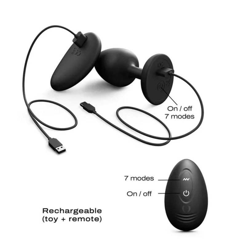 GEISHA PLUG VIBRANT TELECOMMANDE INFINITE M DE DORCEL