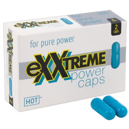 Aphrodisiaques EXXTREME POWER CAPS 2 GELULES