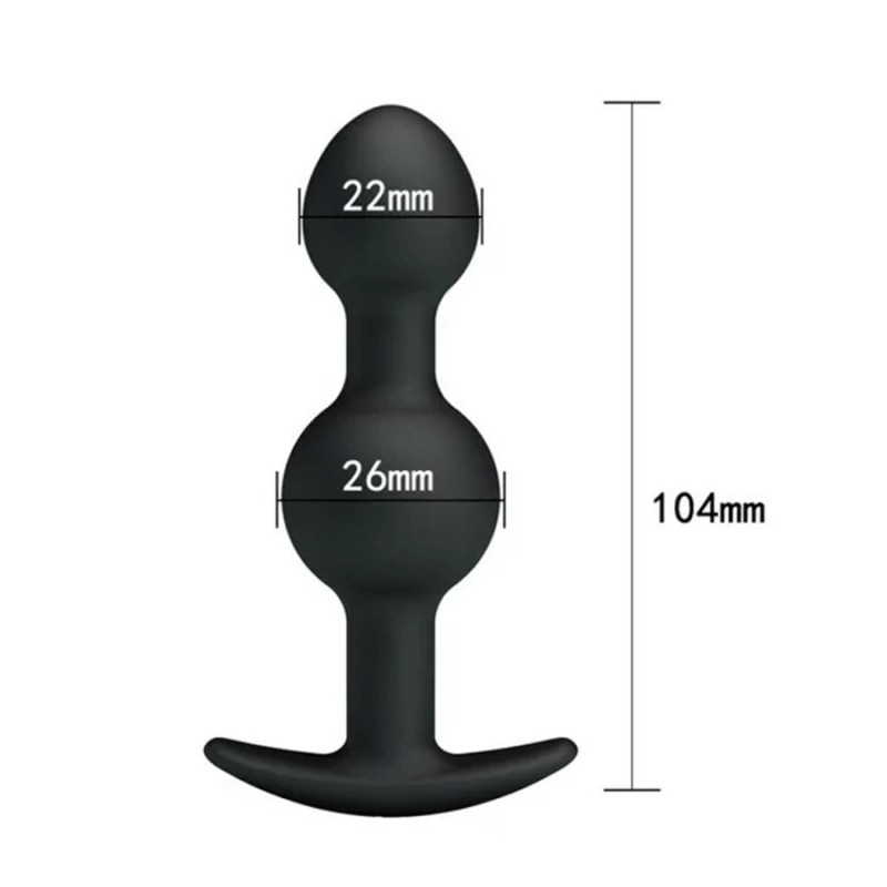 SILICONE ANAL BALLS DE PRETTY LOVE