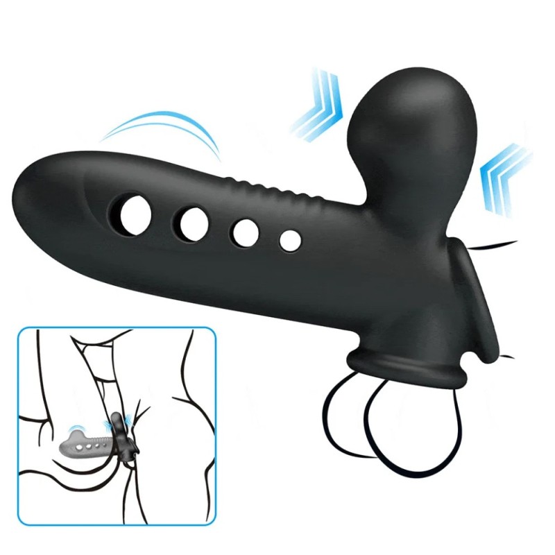 GAINE CRANE GONFLABLE A PENIS DE PRETTY LOVE