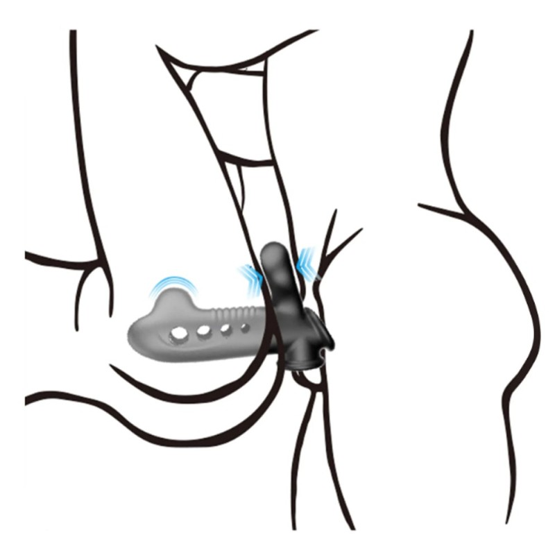 GAINE CRANE GONFLABLE A PENIS DE PRETTY LOVE