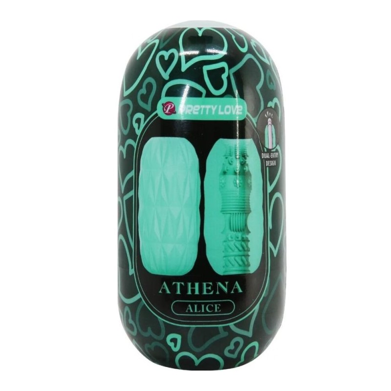 Love Toys Homme MASTURBATEUR VERT TURQUOISE ATHENA ALICE DE PRETTY LOVE