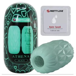 MASTURBATEUR VERT TURQUOISE ATHENA ALICE DE PRETTY LOVE