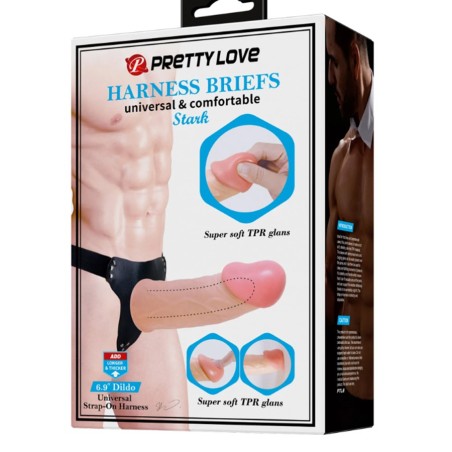 LOVE TOY CEINTURE HARNESS BRIEFS STARK DE PRETTY LOVE