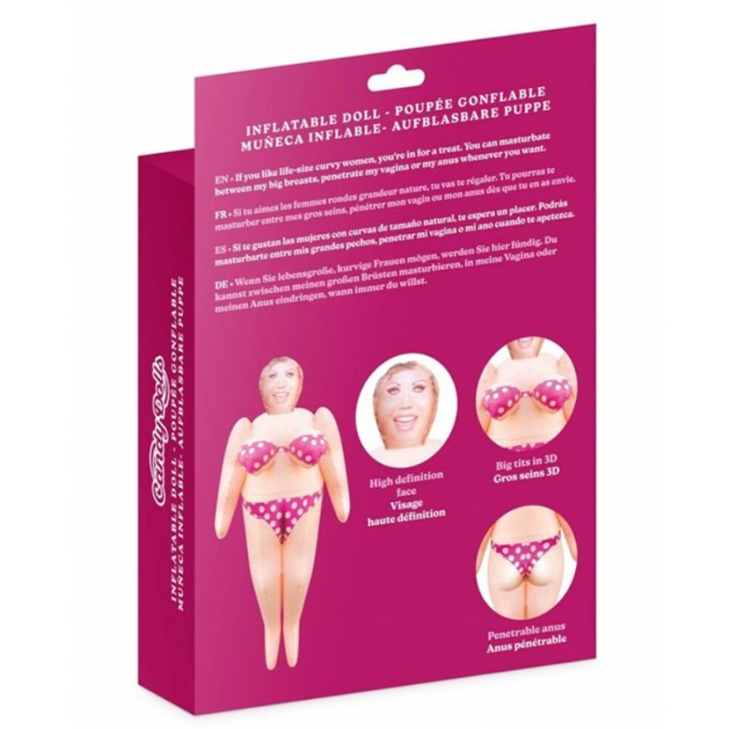 Love Toys Homme POUPEE GONFLABLE 2 ORIFICES AMBER DE CANDY DOLLS