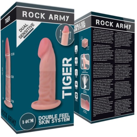 LOVE TOY VENTOUSE ROCK ARMY TIGER CLAIR 14 CM