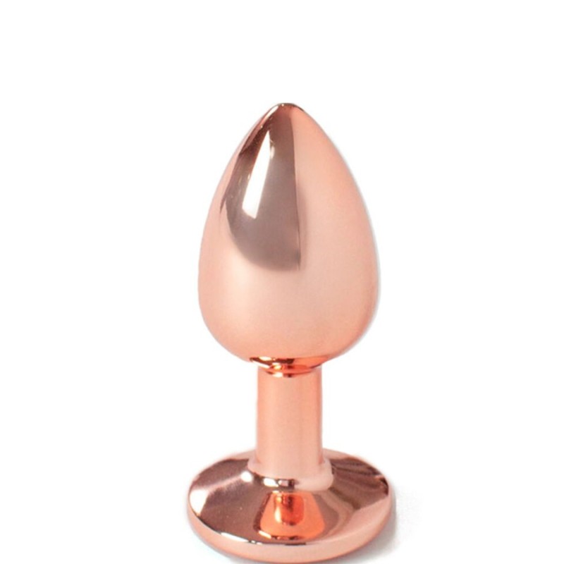 PLUG METAL CRISTAL DIAMANT ROSE GOLD TAILLE S DE SECRET PLAY