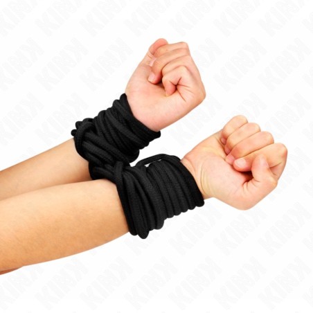 Accessoires CORDE NOIRE 10M BONDAGE DE KINK