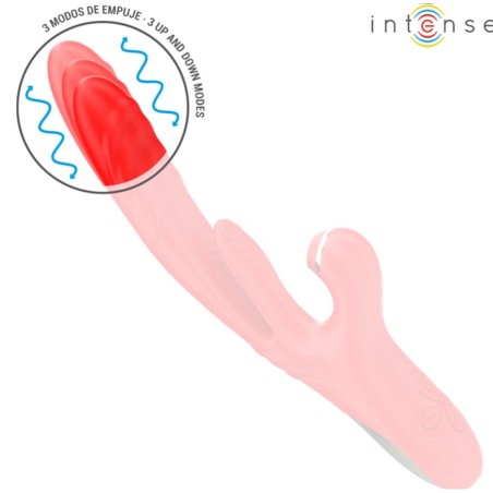 Love toys RABBIT ROUGE KAROL VA ET VIENTS ASPIRATION ET TAPPING DE INTENSE