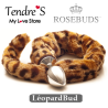 Plugs & Chapelets Anals PLUG QUEUE DE LEOPARD DE "ROSEBUDS"