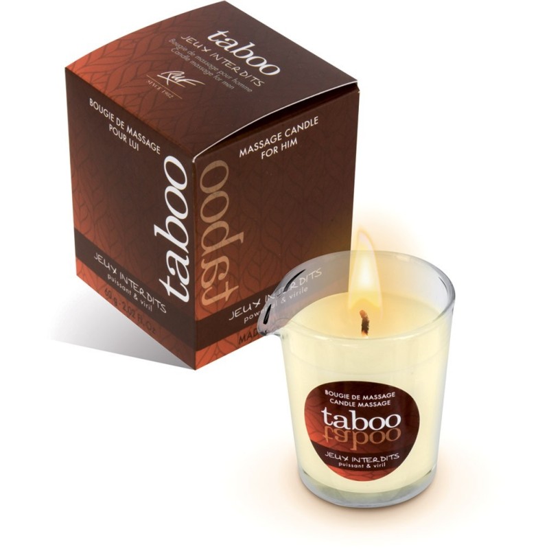 Bien Etre BOUGIE DE MASSAGE POUR LUI DE "TABOO"