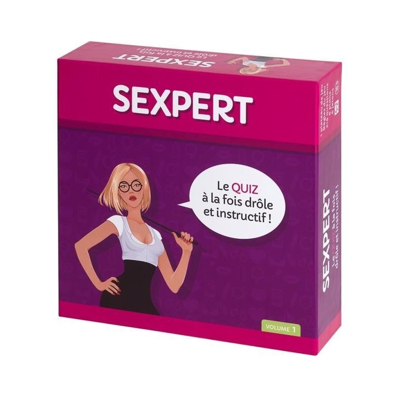 Jeux et Livres JEU SEXY QUIZ "SEXPERT"