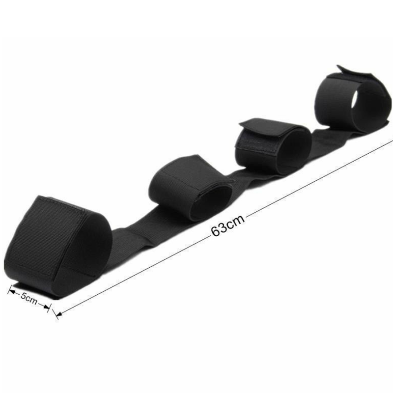 Accessoires SANGLE ATTACHES BDSM D IMMOBILISATION POIGNETS ET CHEVILLES DE "FETISHTENTATION"