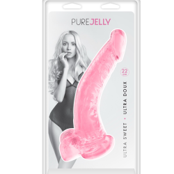 Love toys PURE JELLY ROSE TAILLE:L A VENTOUSE 22 CMS
