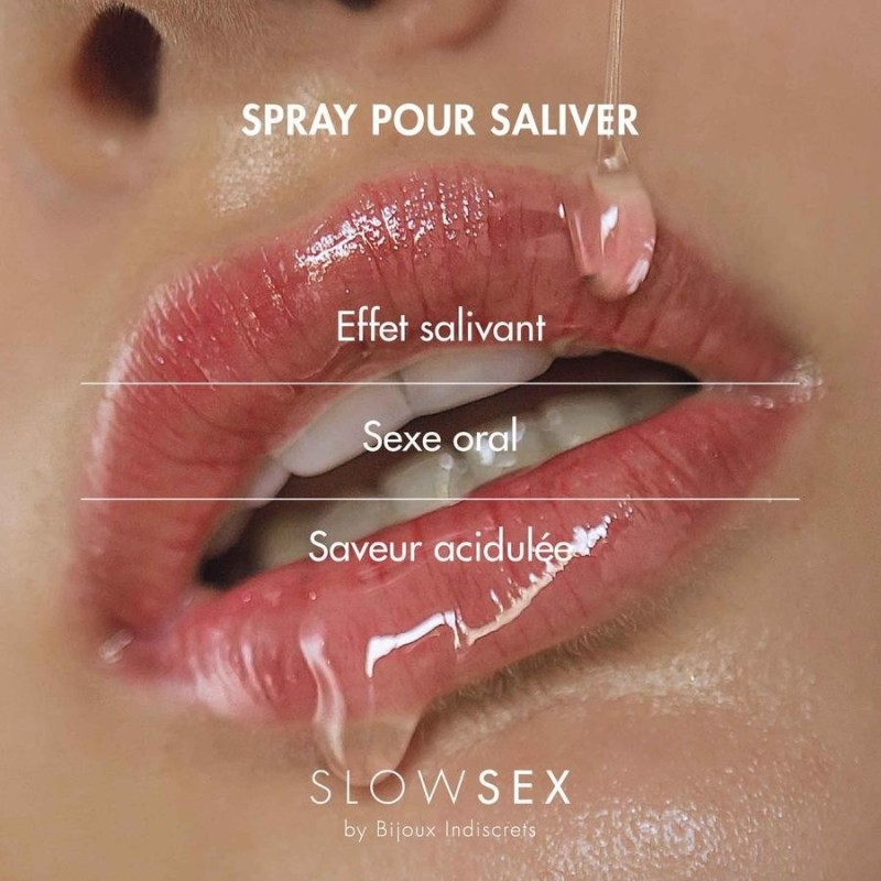 ACTIVATEUR DE SALIVE "SLOW SEX" DE "BIJOUX INDISCRETS"