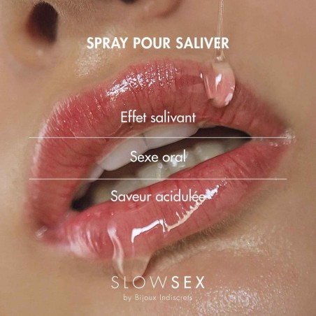 ACTIVATEUR DE SALIVE "SLOW SEX" DE "BIJOUX INDISCRETS"