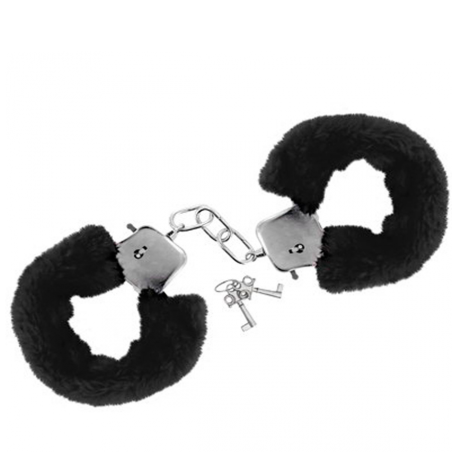 Accessoires MENOTTES NOIRES SWEET CARESS