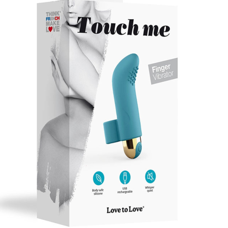 DOIGT TURQUOISE VIBRANT "TOUCH ME" DE "LOVE TO LOVE"