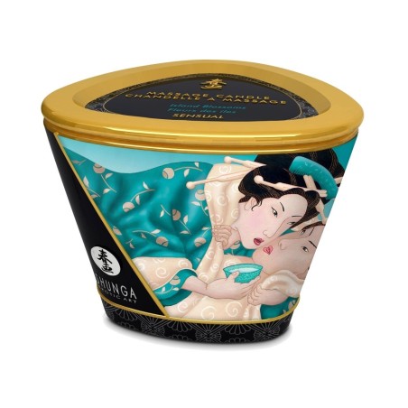 BOUGIE DE MASSAGE "SHUNGA" PARFUM FLEURS DES ILES