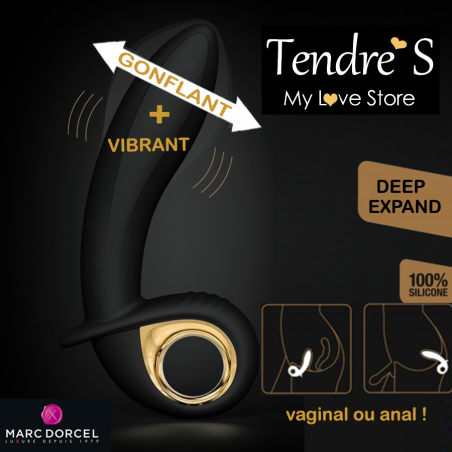 "DEEP EXPAND" GONFLANT ET VIBRANT DE "DORCEL"