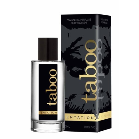 Aphrodisiaques EAU DE PARFUM D ATTIRANCE TENTATION TABOO AUX PHEROMONES VEGETALES POUR ELLE