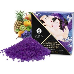 Bien Etre SEL DE BAIN DE MINUIT DE "SHUNGA" parfum fruits exotiques