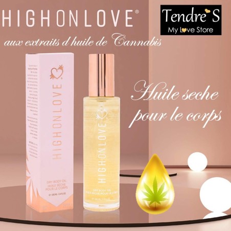 Bien Etre HUILE SECHE NON GRASSE "HIGH ON LOVE"