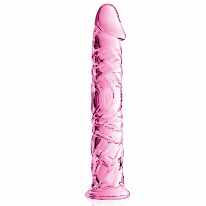Love toys LOVETOY EN VERRE TRANSPARENT ROSE N°4 DE GLOSSY