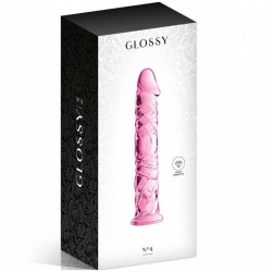 Love toys LOVETOY EN VERRE TRANSPARENT ROSE N°4 DE GLOSSY