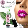 Bien Etre GLOSS COMESTIBLE EFFET VIBRANT A LA MENTHE DE "SECRET PLAY"