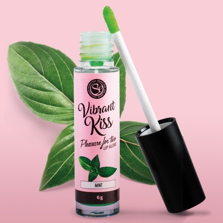 Bien Etre GLOSS COMESTIBLE EFFET VIBRANT A LA MENTHE DE "SECRET PLAY"