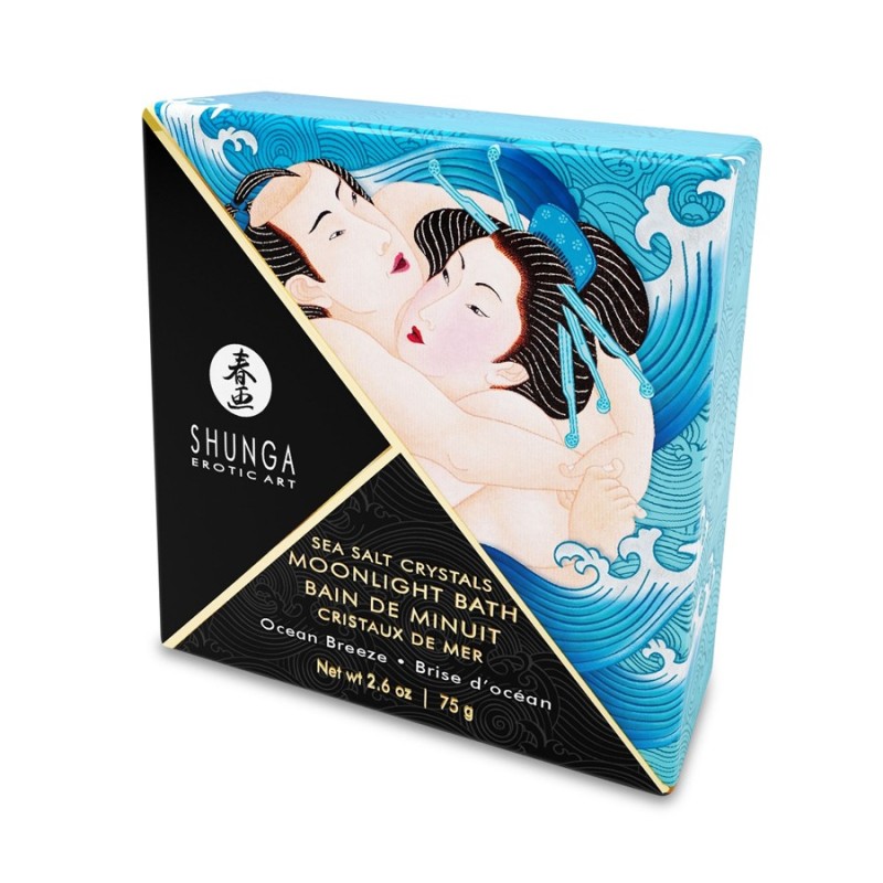 Bien Etre SEL DE BAIN DE MINUIT DE "SHUNGA" parfum Brise d océan
