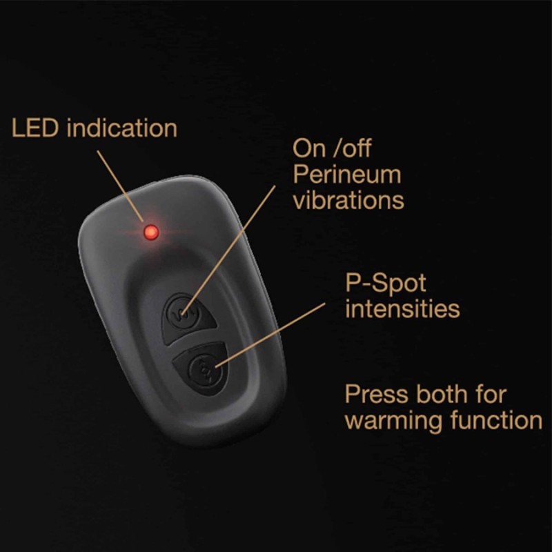 Love toys STIMULATEUR PROSTATIQUE ROTATIF VIBRANT P-SWING DE DORCEL