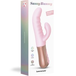 RABBIT SASSY BUNNY PINK DE "LOVE TO LOVE"
